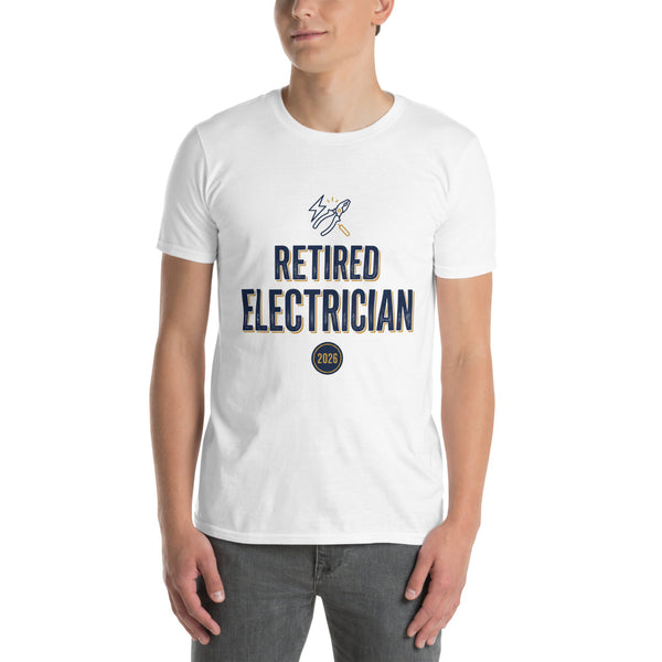 Retired Electrician 2026 — Gift T-Shirt