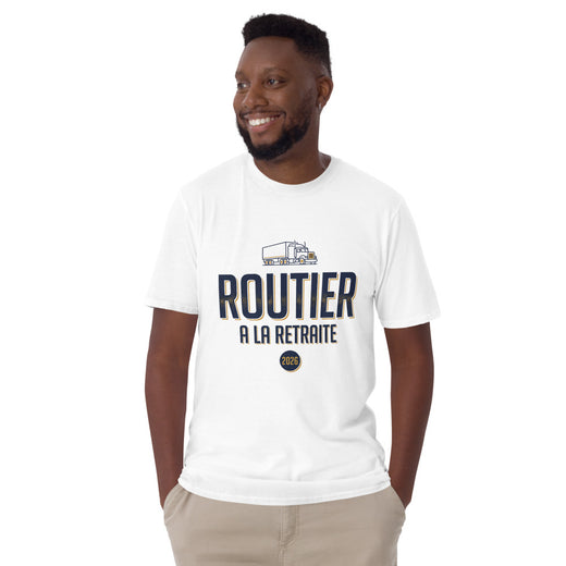 Routier À La Retraite 2026 — T-Shirt Cadeau