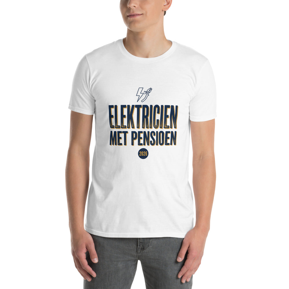 Elektricien Met Pensioen 2026 — Cadeau Shirt